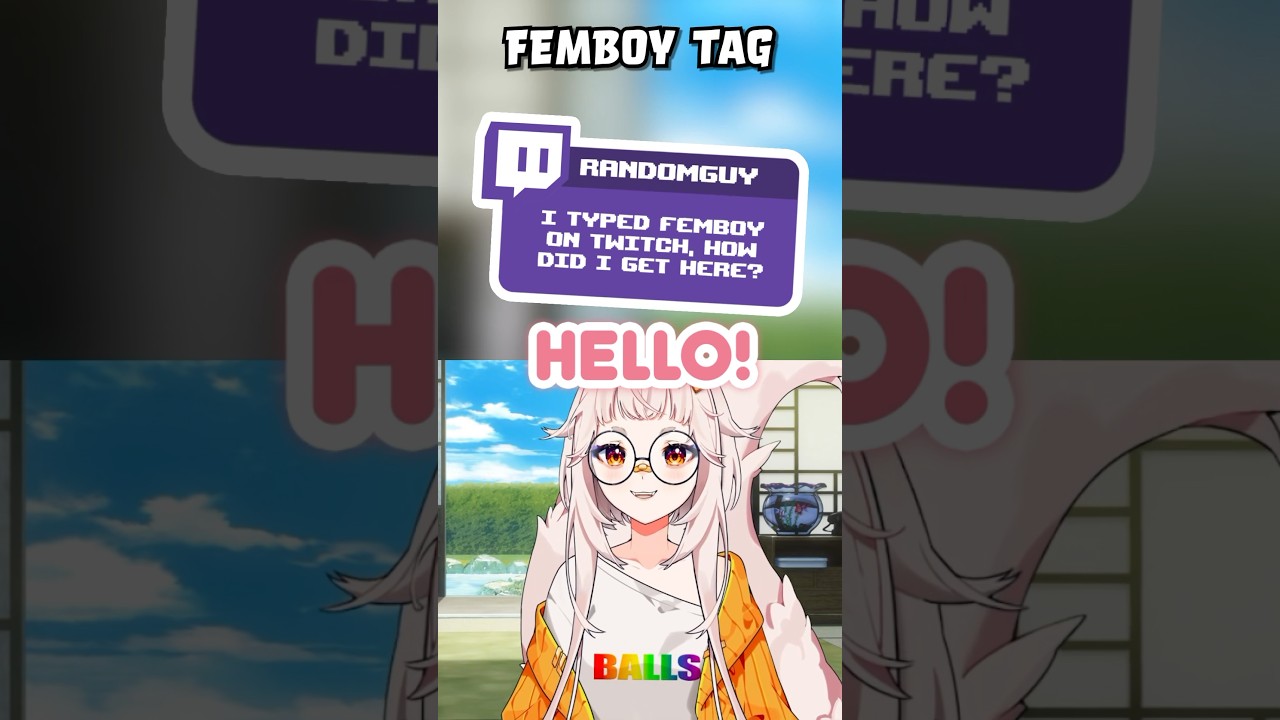 Shirahiko is a Femboy #vtuber
