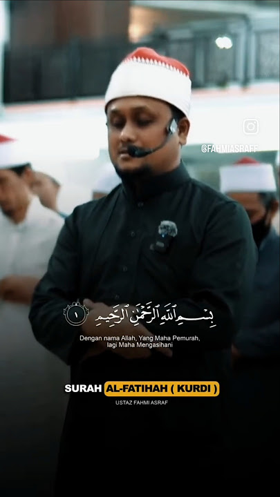 Surah Al Fatihah (Kurdi)