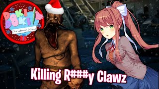 Killing R###Y Clawz!!!!(DDLC Christmas Heist MOD) - YouTube