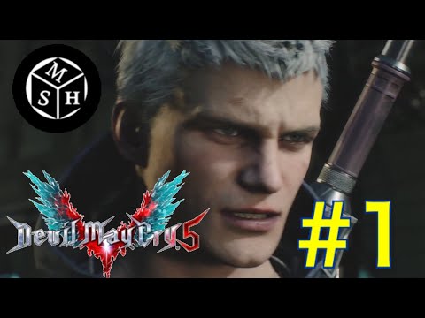 【嫁に買ってもらったDMC5】#1 初のDMCシリーズだから覚える事たくさんあってやばいw【デビルメイクライ5】【HIRO】