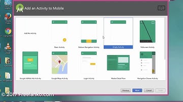 Android Tutorial 2017 - 4 - Android Studio Introduction - Freelanko.com