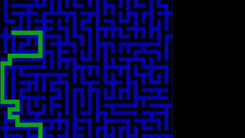 Ellers maze generator in Power Basic