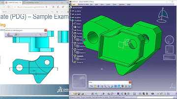 EXAMEN DE CATIA QUESTION 6
