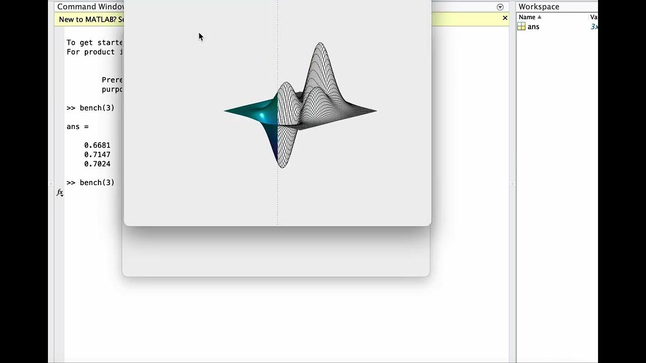 Apple Silicon Optimized MATLAB benchmark YouTube