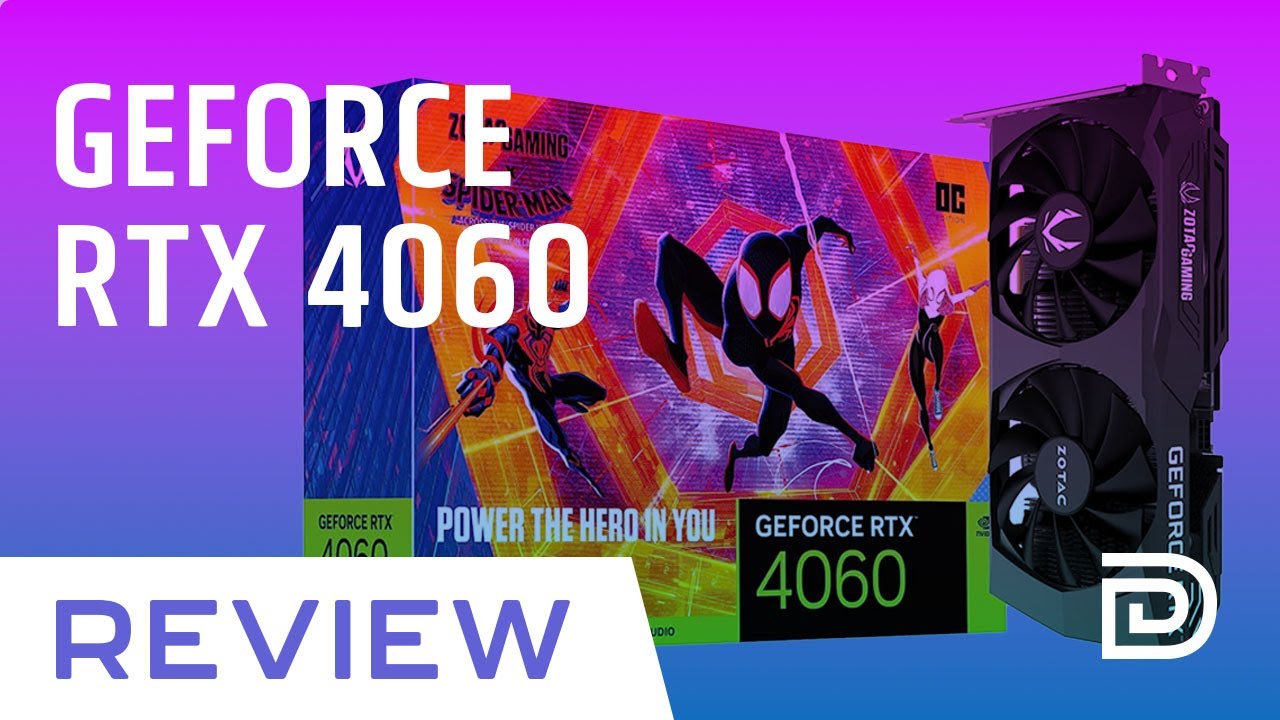 Ultimate Gaming Experience! GeForce RTX 4060 8GB OC Spider