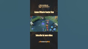 Aamon ultimate counter build in mobile legends | AxeXyn