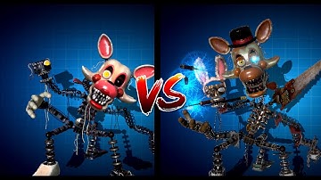 FNAF AR SPECIAL DELIVERY - MANGLE VS MAGICIAN MANGLE!!! (Workshop Animation!)