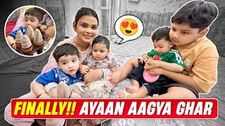 FINALLY!! AYAAN AAGYA CHAR | CHIKU MALIK VLOGS