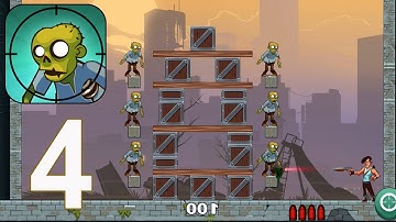 Stupid Zombies - Gameplay Walkthrough Part 4 - Chapter 1 Stage 2  (iOS, Android)