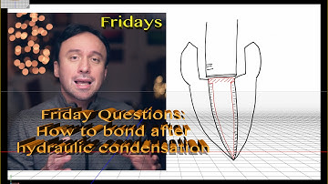 Friday Questions: Can I bond a core immediately after Hydraulic Condensation?