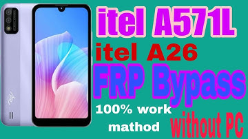 itel a26 frp bypass without pc 100%easy and working mathod| itel a571l frp bypas without pc