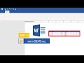 PART 13 - How to create table in Microsoft office word