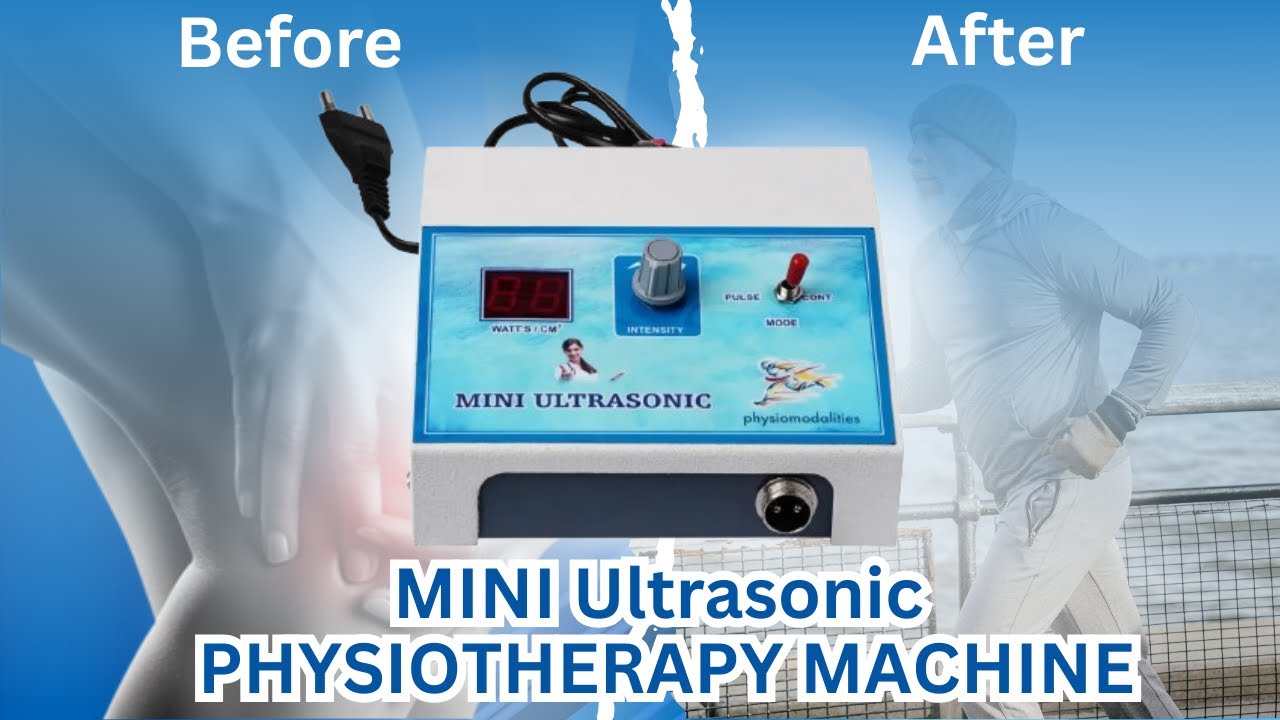 How To use Mini Ultrasonic Physiotherapy Machine | Pain relief | Physiomodalities