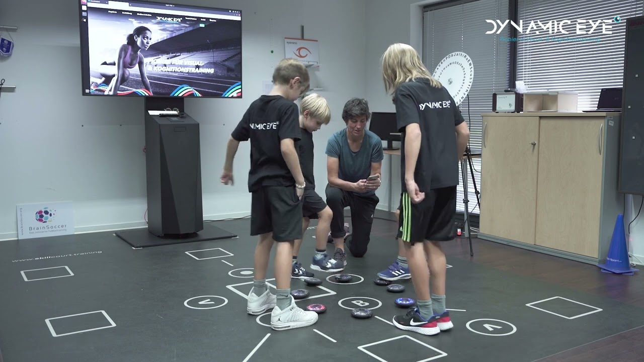 Dynamic Eye Hand Fuß Koordination mit Fitlight