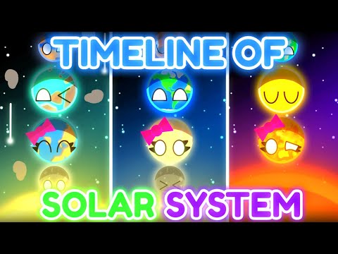 Timeline Of The Our Solar System Official | Timeline | Planetballs