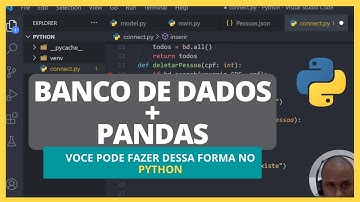 Usando pandas no python para visualizar o banco de dados