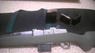 Ruger Mini 30 OD Green Hogue Stock