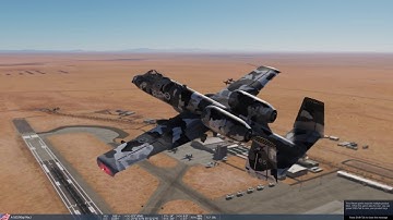 A-10C Warthog.  Persian Gulf.  (DCS World)