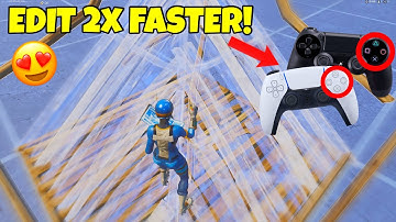 The SECRET Setting To Edit 2X FASTER on Console & PC! (Tutorial + Tips and Tricks)