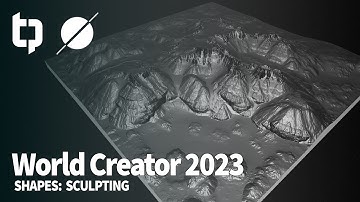 World Creator 2023 | Ep. 9 | Shape Layers - Sculpting