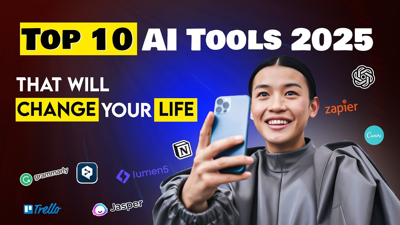 Top 10 AI Tools You MUST Try in 2025! Free & Latest Picks - YouTube