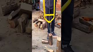 Bye Conventional Axe: Quick Solution to Clip Wood Without Rhino Power