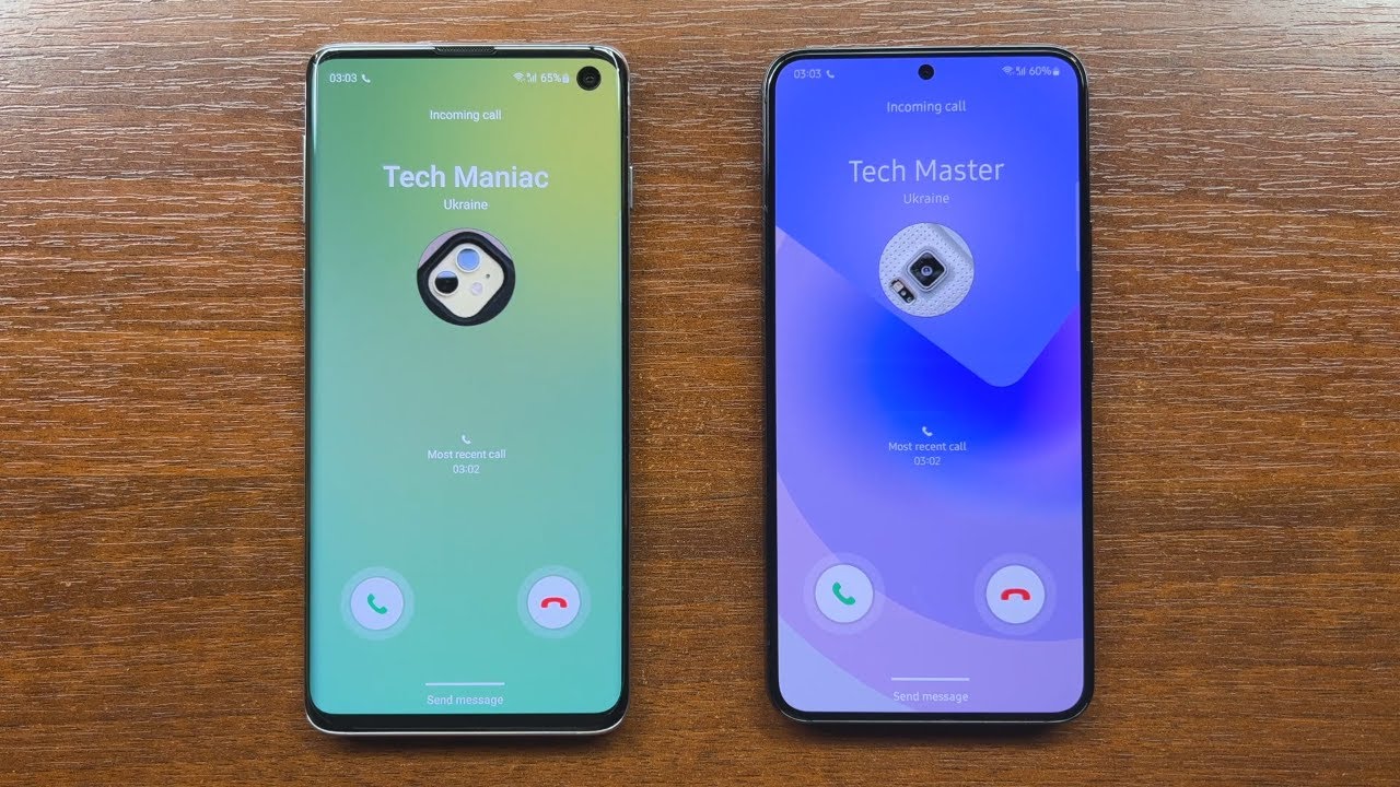 Samsung S10 vs S22 Double Cellular Incoming Call Satellite Ringtone Sound