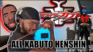 Kamen Rider Kabuto All Rider Henshin | ALL KABUTO HENSHIN | Reaction Video #Henshin #kamenrider