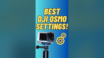 DJI Osmo Action 4 Best Settings (4K & RockSteady!)