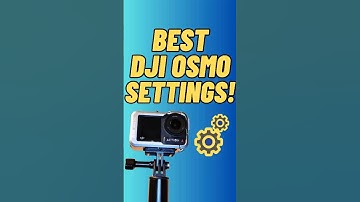 DJI Osmo Action 4 Best Settings (4K & RockSteady!)