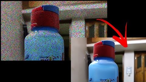 How to reduce noise from a image using smartphone