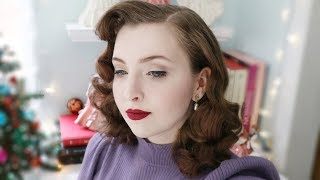 Mid-Century Hair & Makeup Routine / Tutorial