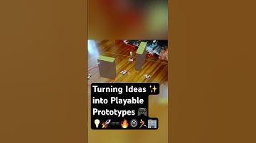 Turning Ideas into Playable Prototypes – Fast! 🚀