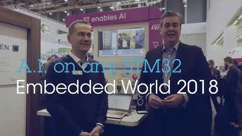 STM32CubeMX.AI, a ground breaking tool to map Neural Networks to STM32 MCU
