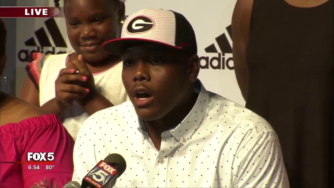 Travon Walker, nation's 7thranked HS football prospect, commits to UGA YouTube