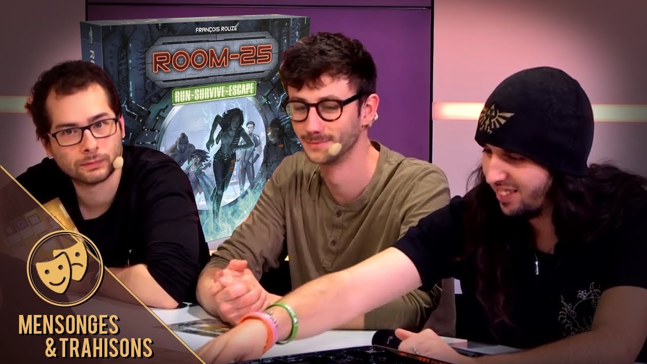 Qui réussira à s'enfuir ? Room-25 - Mensonges & Trahisons