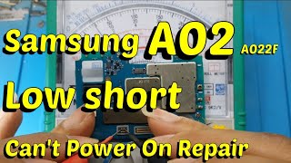 Samsung A02 A022f Low Short Can't Power On Repair 👍 Samsung A02 A022f Low Short Can't Power On Repair 👍
