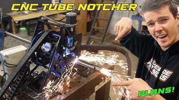 Building a CNC TUBE NOTCHER for under 600$ [PLANS]