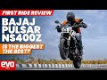 Bajaj Pulsar NS400Z First Ride Review | Is the biggest Pulsar also the best? | @evoIndia