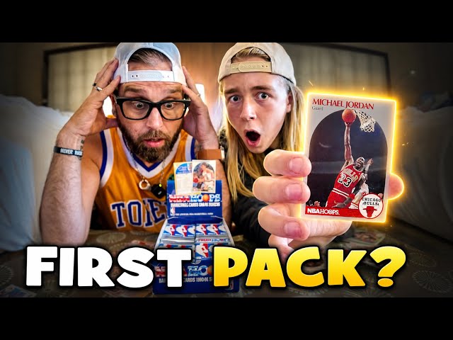 We Opened a Box of Cards from the 90s… and got this - YouTube