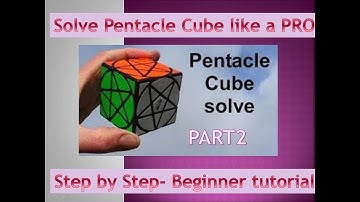 Pentacle cube easy solve #pentacle part2