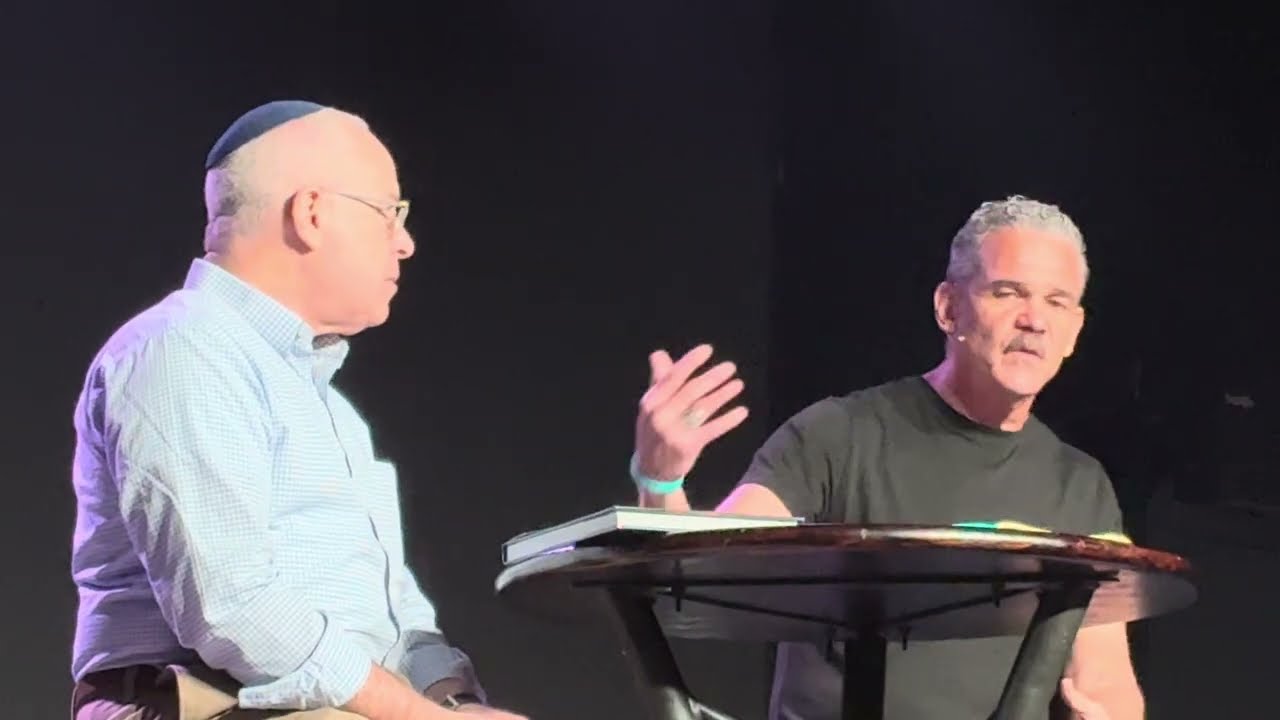 Jonathan Feldstein, Genesis123, speaks at Pointe Church in Belmont, NC (2 of 4)