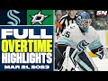 Seattle Kraken vs. Dallas Stars | FULL Overtime Highlights