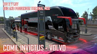 ETS 2 1.37 Mod | Bus Comil Invictus and Passenger Terminal