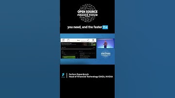 Why Small Models Matter for AI in Finance | Jochen Papenbrock, NVIDIA