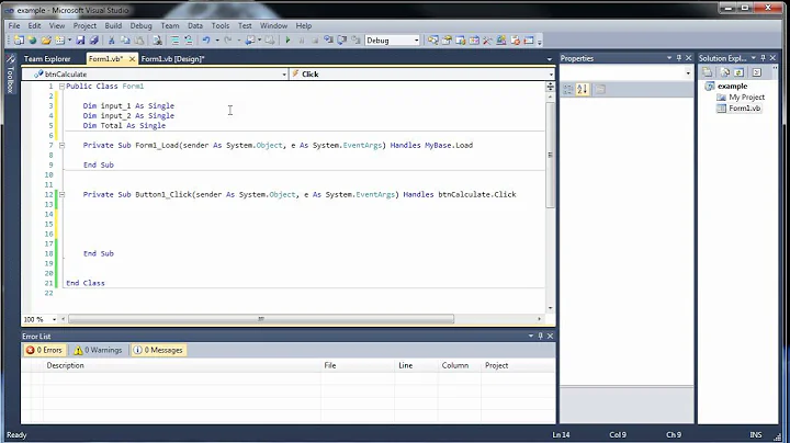 Visual Basic Tutorial 3 - Buttons, Text Boxes, Boxes, and Arithmetic and Assignment Operators