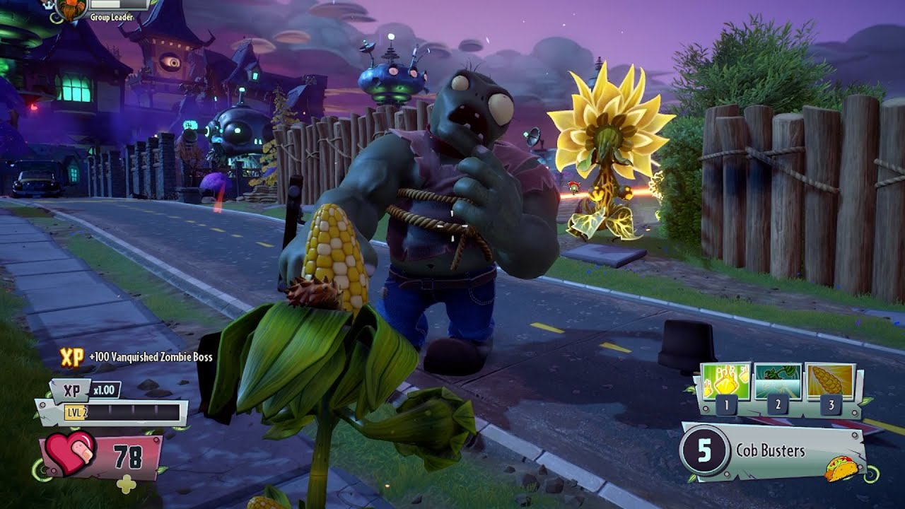 Kernel corn stealth kills force ! Special Clip - Plants vs. Zombies: Garden Warfare 2 PVZ