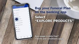 Buy Your Funeral Plan on the Mobile Banking App