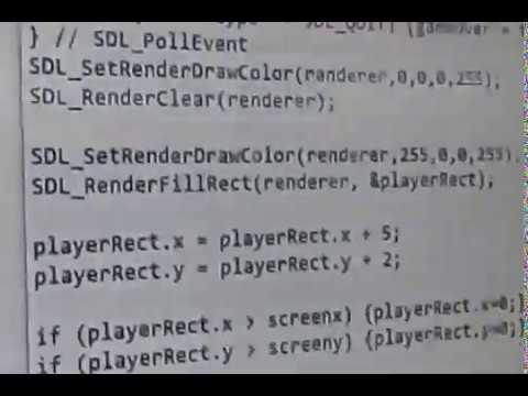 C++ Video Game Tutorial for Pygame/Python Programmers #1