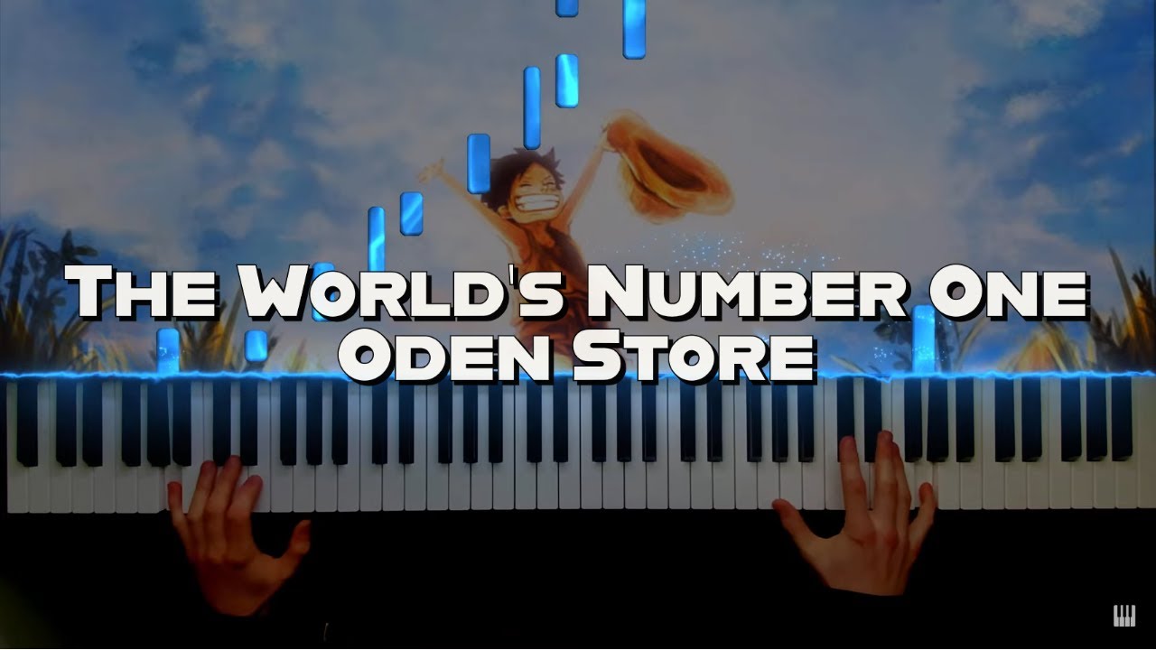 One Piece - World's Number One Oden Store Sheet music for Piano (Solo)